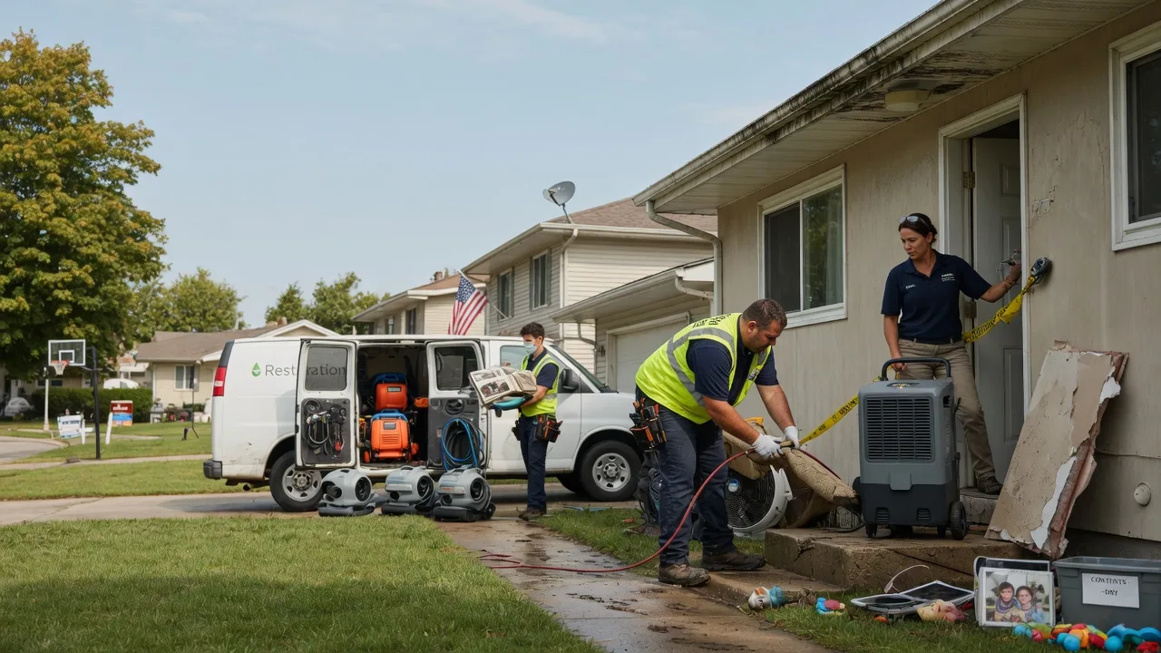 Water Damage Restoration in Middletown, RI near me